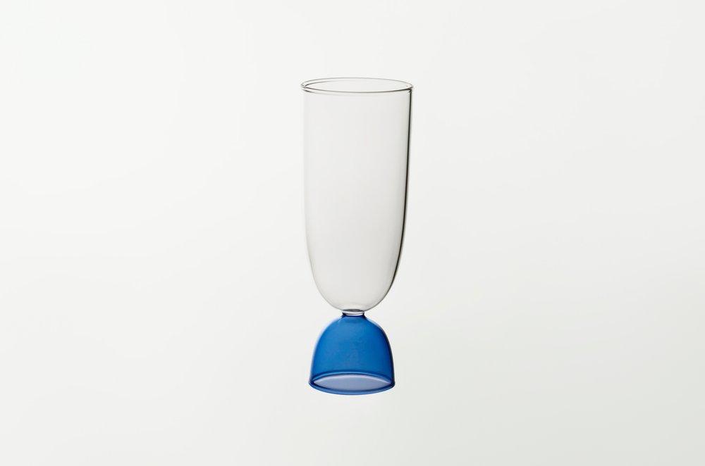 [Mamo l 마모] Highball Glass Clear/Aqua 하이볼 유리잔 아쿠아