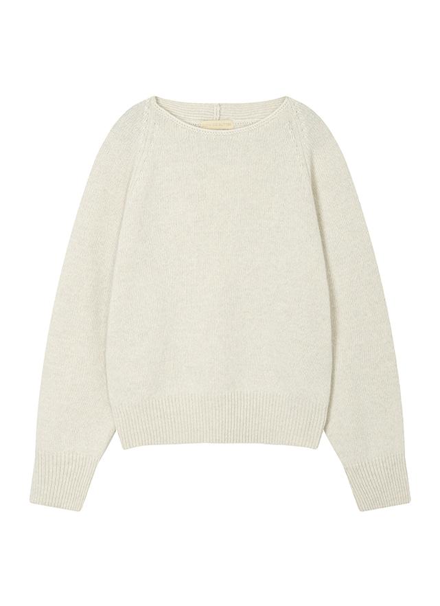 [SLOCO] Silhouette cashmere knit, salted  *당일발송