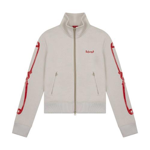 1/2 SAFETY EURO ZIP UP (BEIGE)