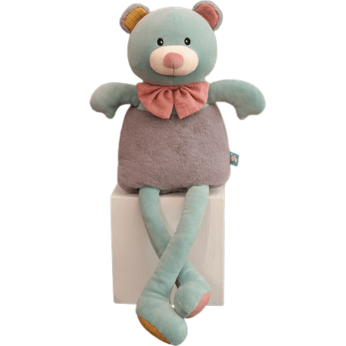 네이처타임즈 곰토끼 롱다리 쿠션 애착인형