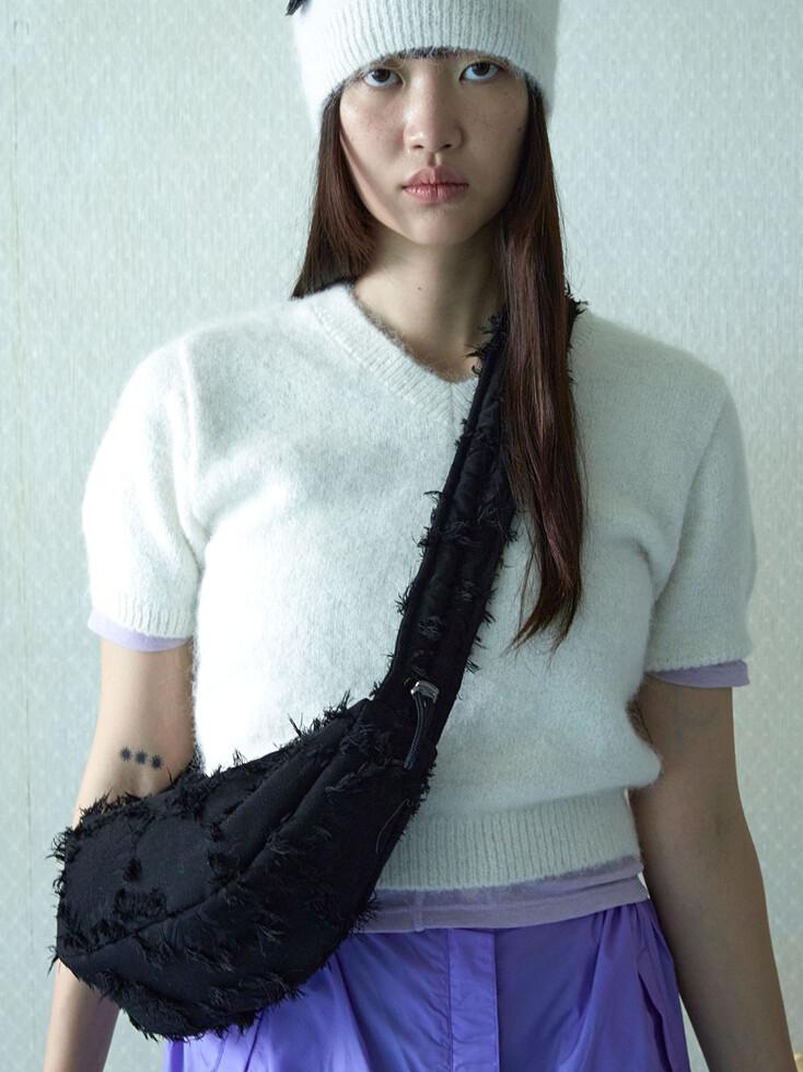Porcelain bag (small) - Black