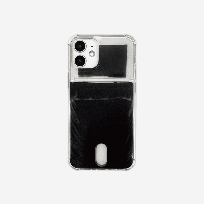 Pocket phone case [Black bedding]