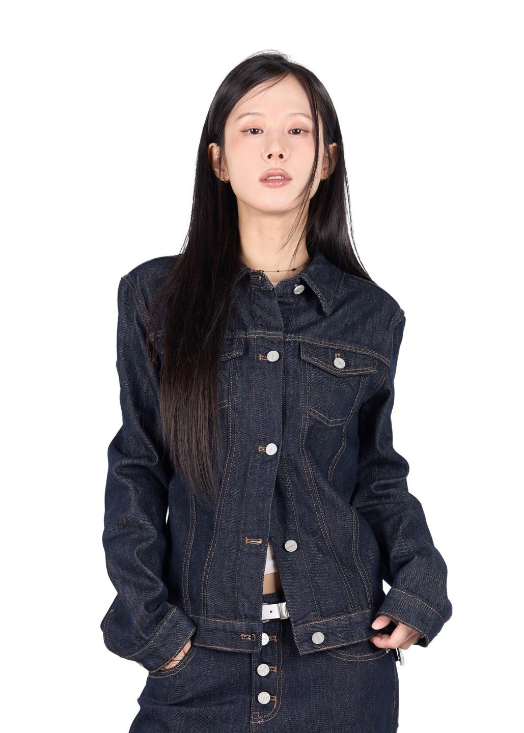SKIN RAW DENIM JACKET*일주일 소요*
