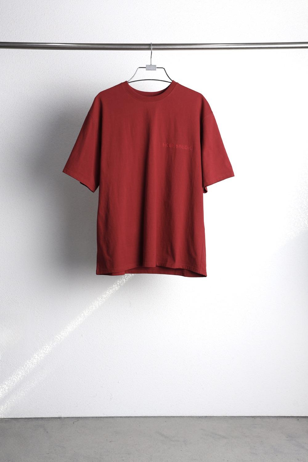 Oversized Hgbb Logo T-Shirt - Red