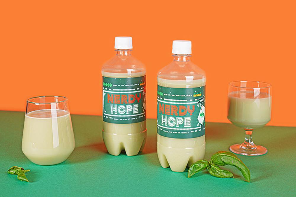 너드브루어리 너디호프 사워 바질막걸리 2병 (1세트) 막걸리 탁주 전통주 700ml 5도