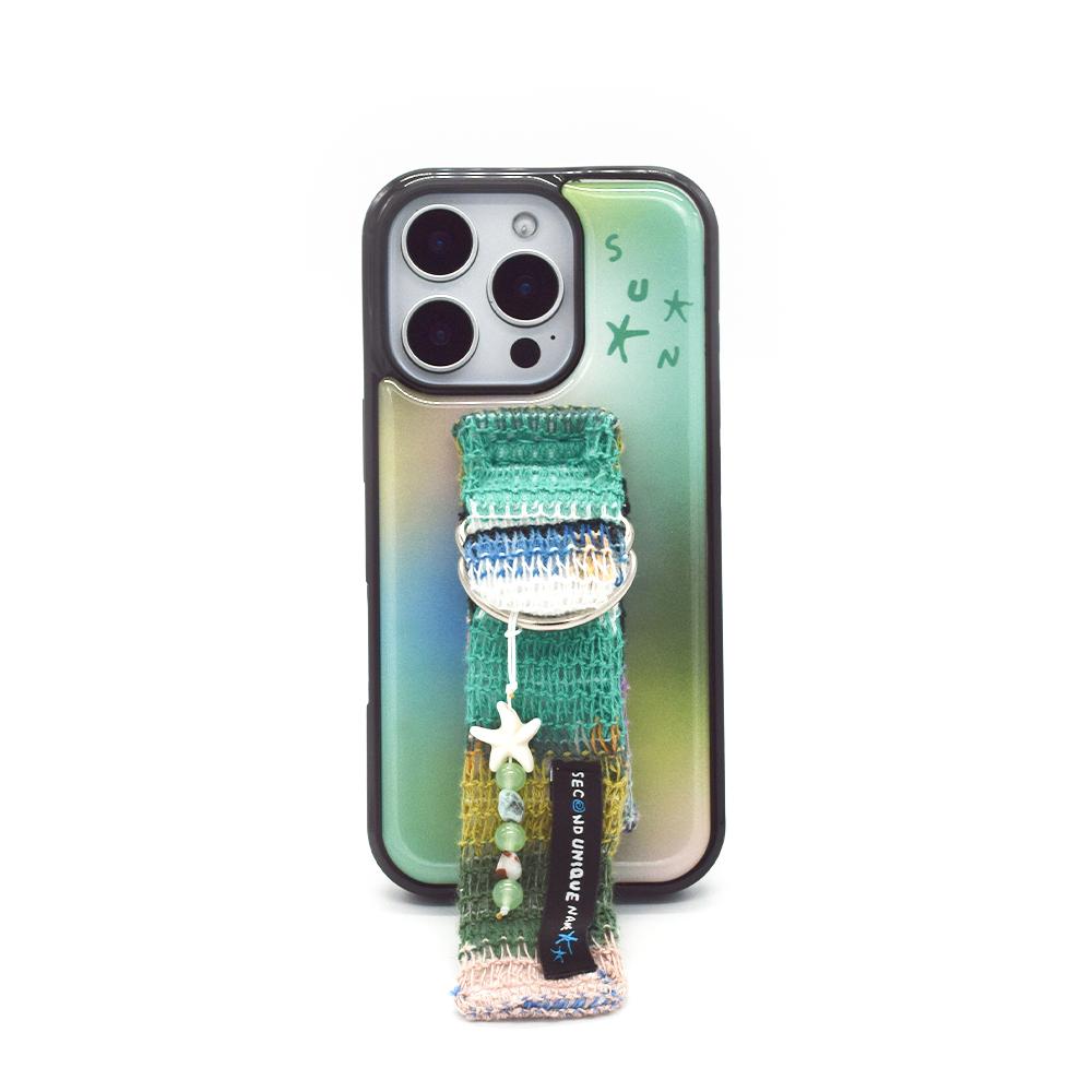 SUN CASE KNIT BELT NATURE (EPOXY BLACK)