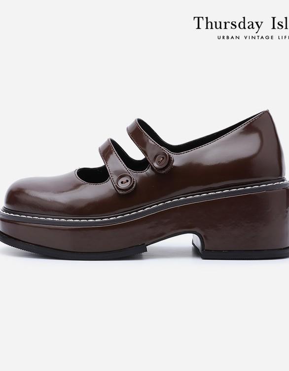 [Thursday Island] 라운드 노즈 메리제인(T226MSE133W)