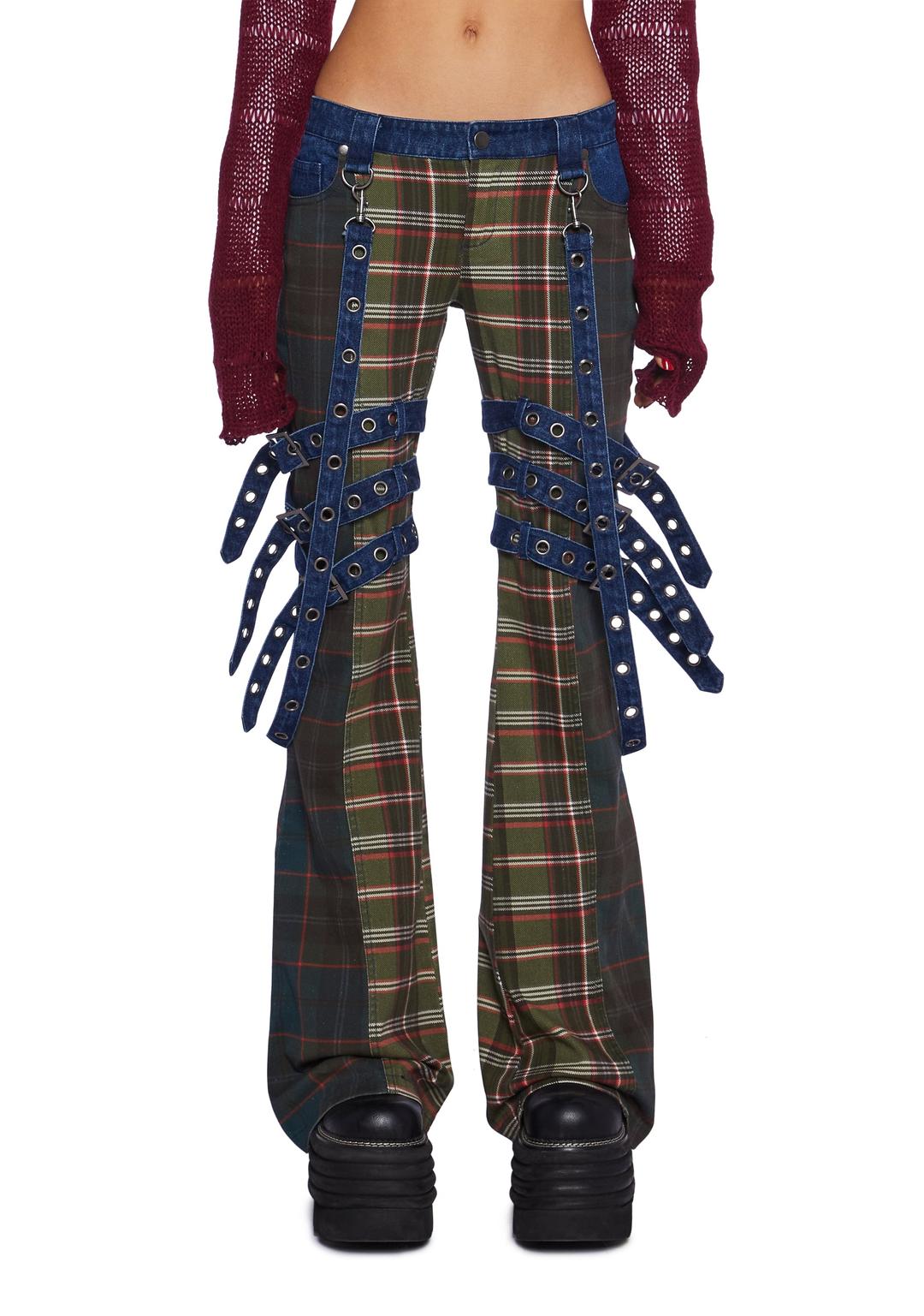 Just Rock And Roll Flare Jeans - MULTI / XX-Small