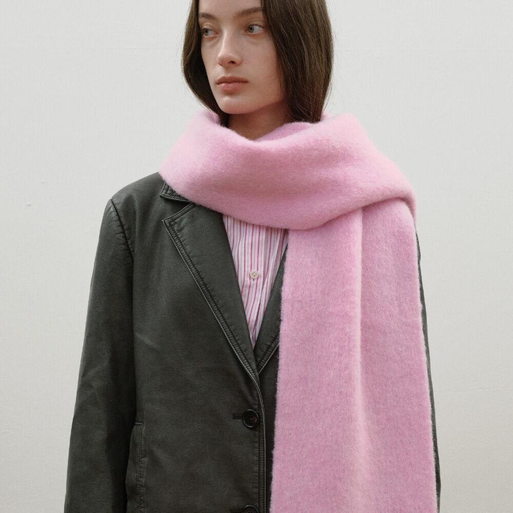 Chunky Scarf Solid_Pink