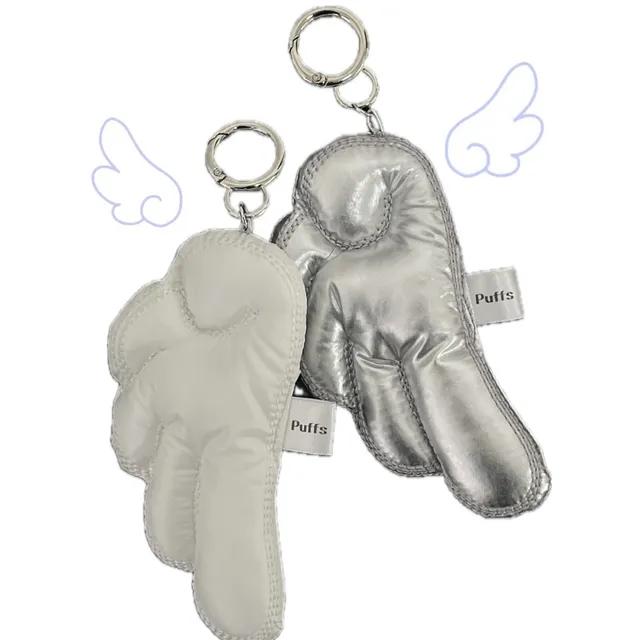 [말랑폭신/핸드메이드] - Angel wing keyring °ε❤з°  (2color)