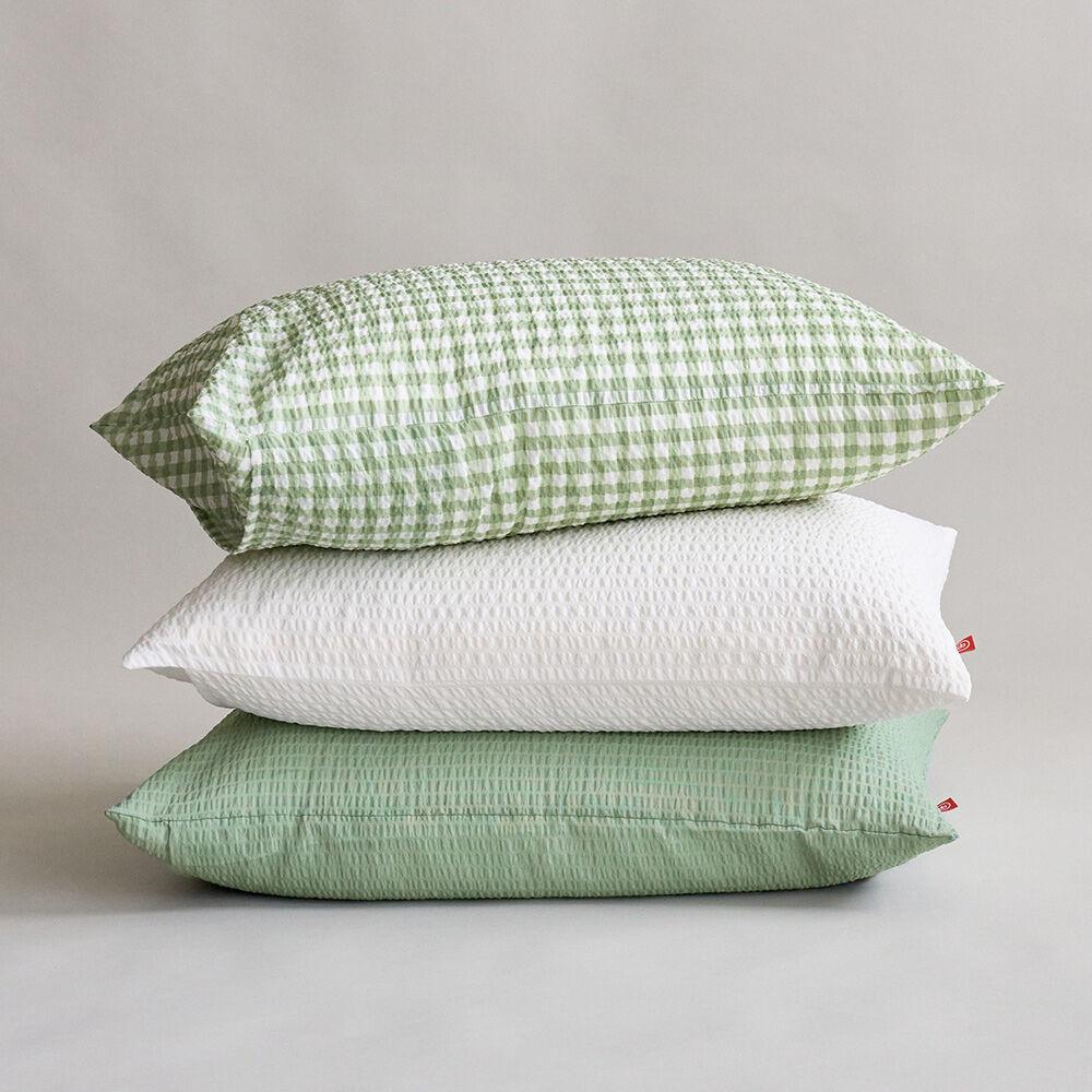 자연을 담은 바람 솔솔 뱀부 시어서커 여름 베개커버