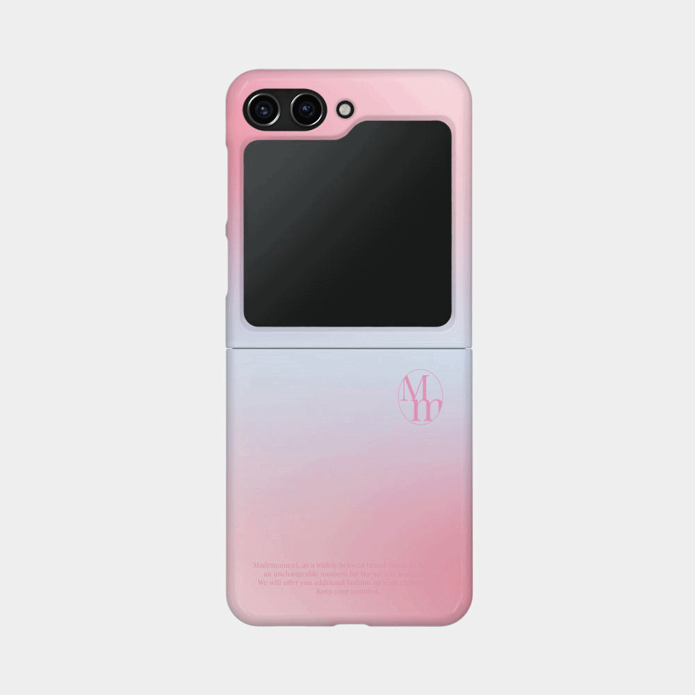 [mm] pastel gradation 디자인 [제트플립 하드 폰케이스]