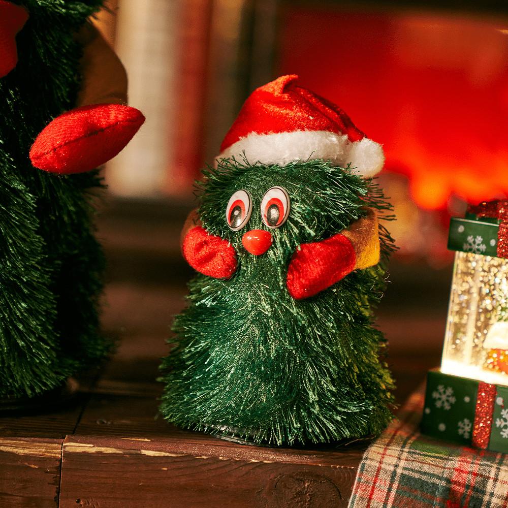 춤추는 트리인형 크리스마스 댄싱 3형제 소형(막내)