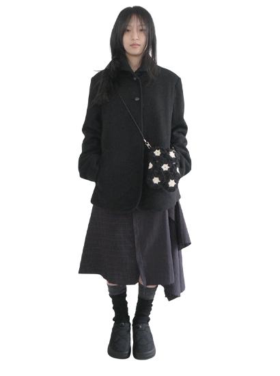 밤비 라운드 카라 자켓 (2c)