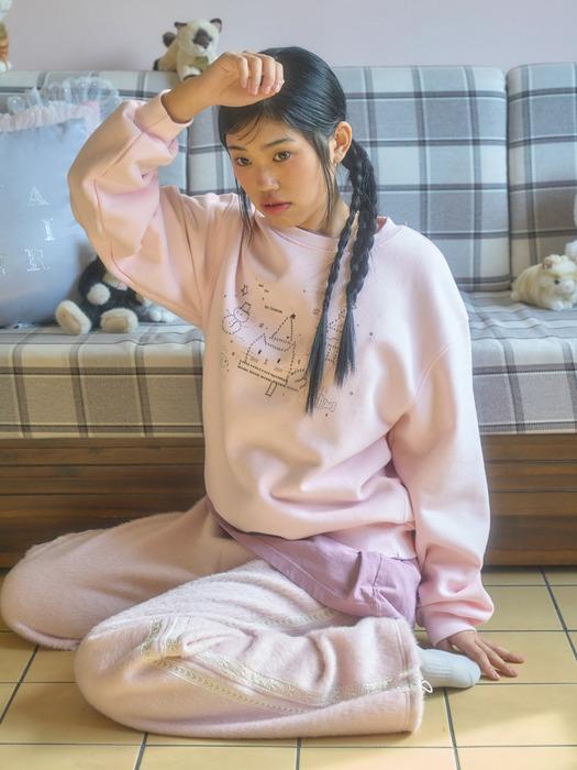 MERRY KIRI SWEATSHIRTS (PINK)
