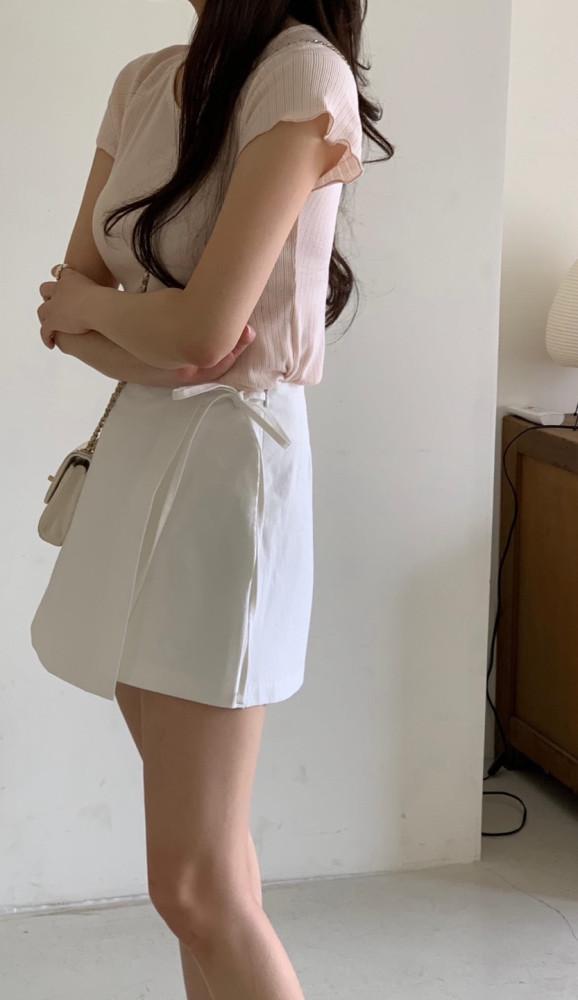 (당일출고) 미엘 뮬 스커트 랩 미니 속바지 miel/ 2Color : ohven