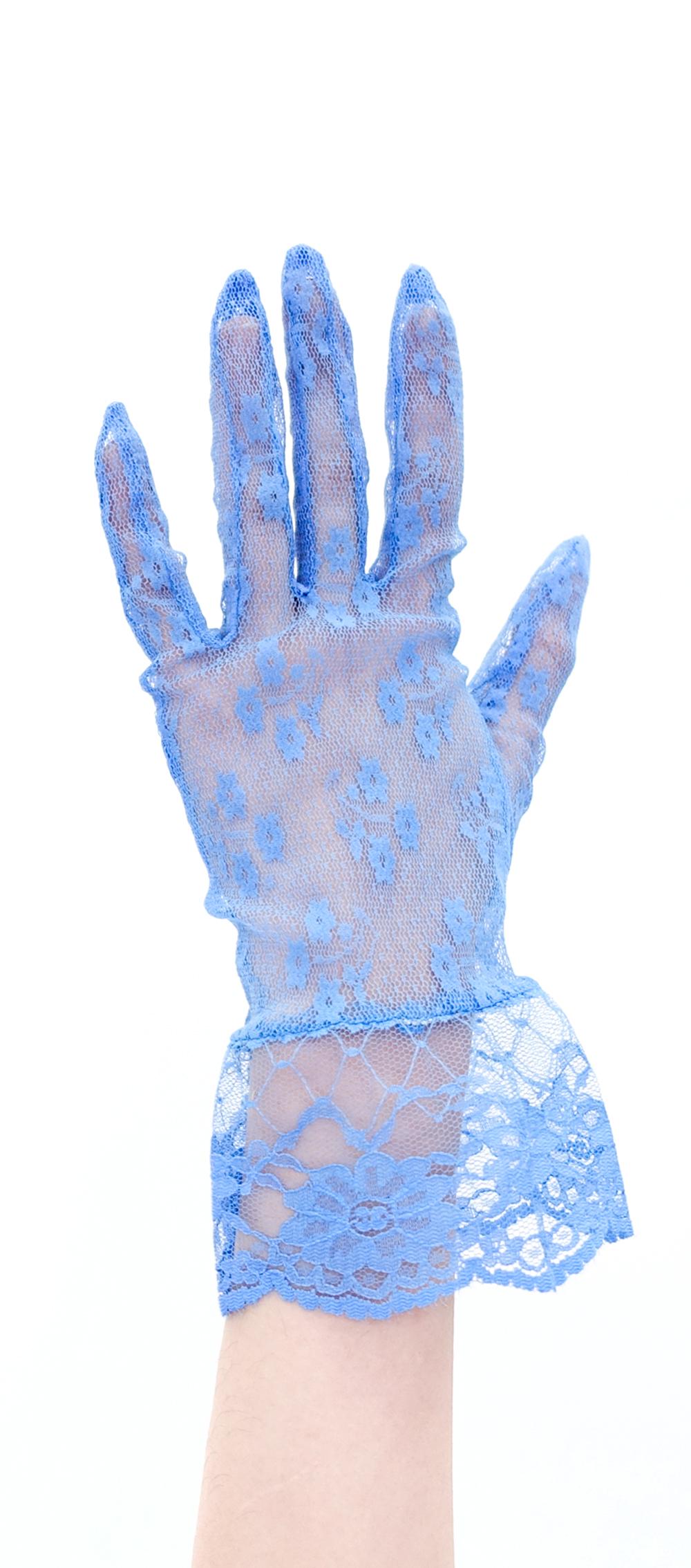 lace seethrough gloves