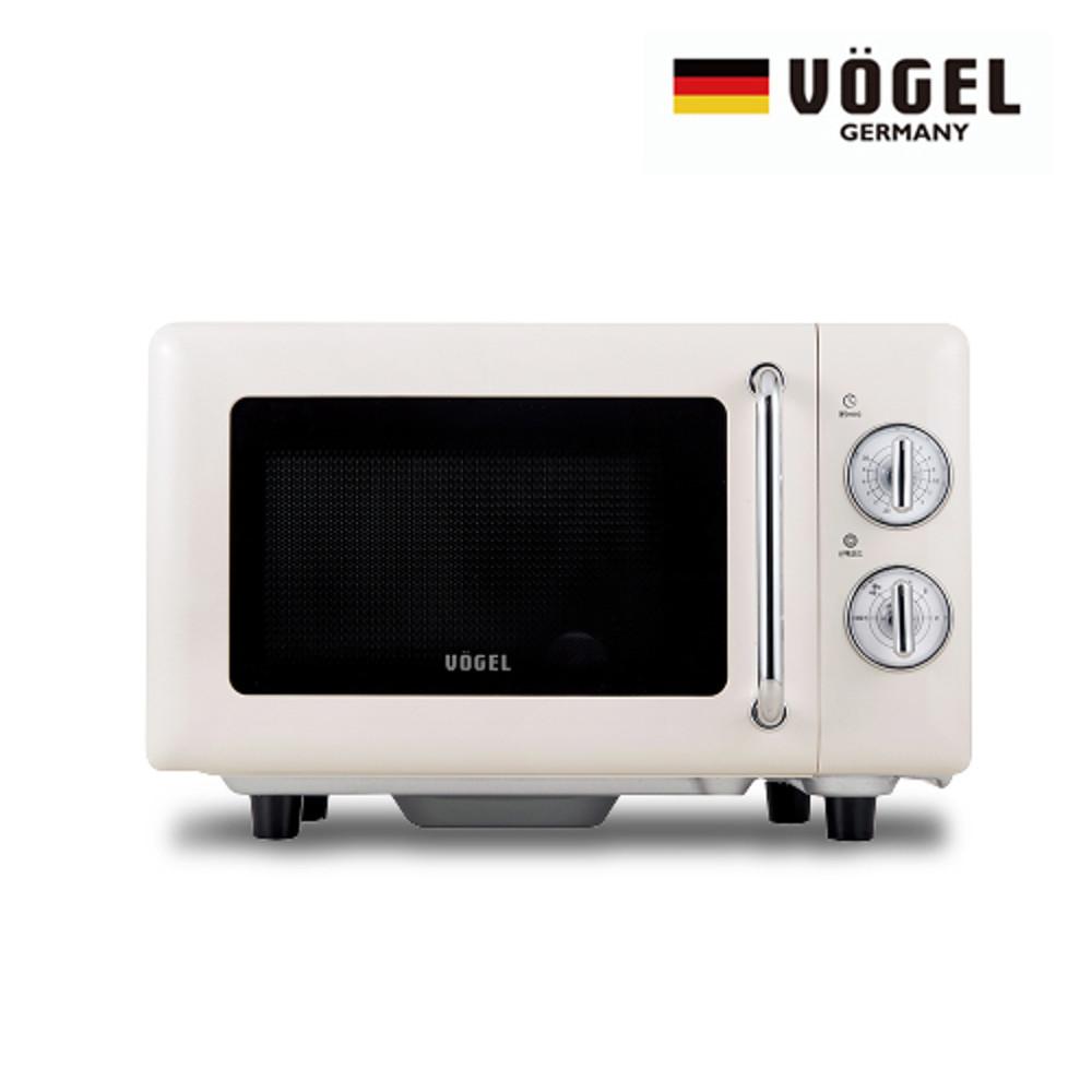 [보겔] 클래식 레트로 감성 무회전 플랫 전자레인지