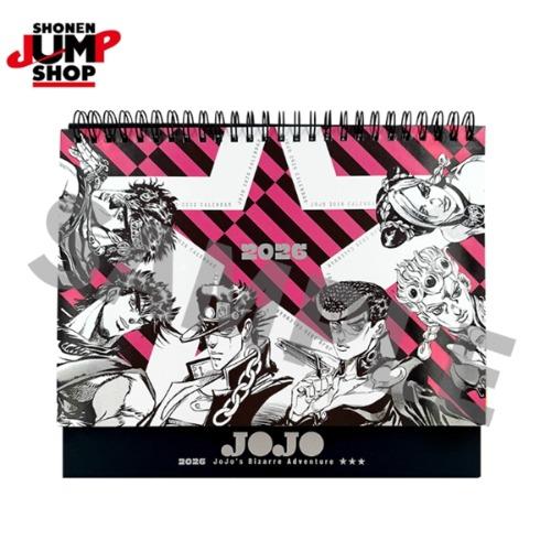 죠죠의 기묘한 모험 아트워크 시리즈 2026 캘린더 달력 중국 공식 굿즈