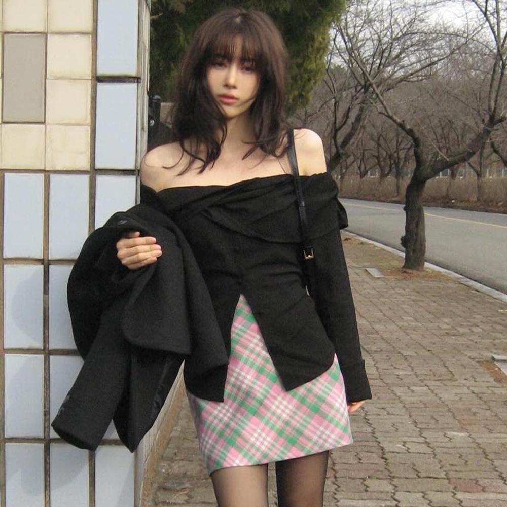 PRIMAVERA Off-Shoulder Blouse(프리마베라)_BLACK