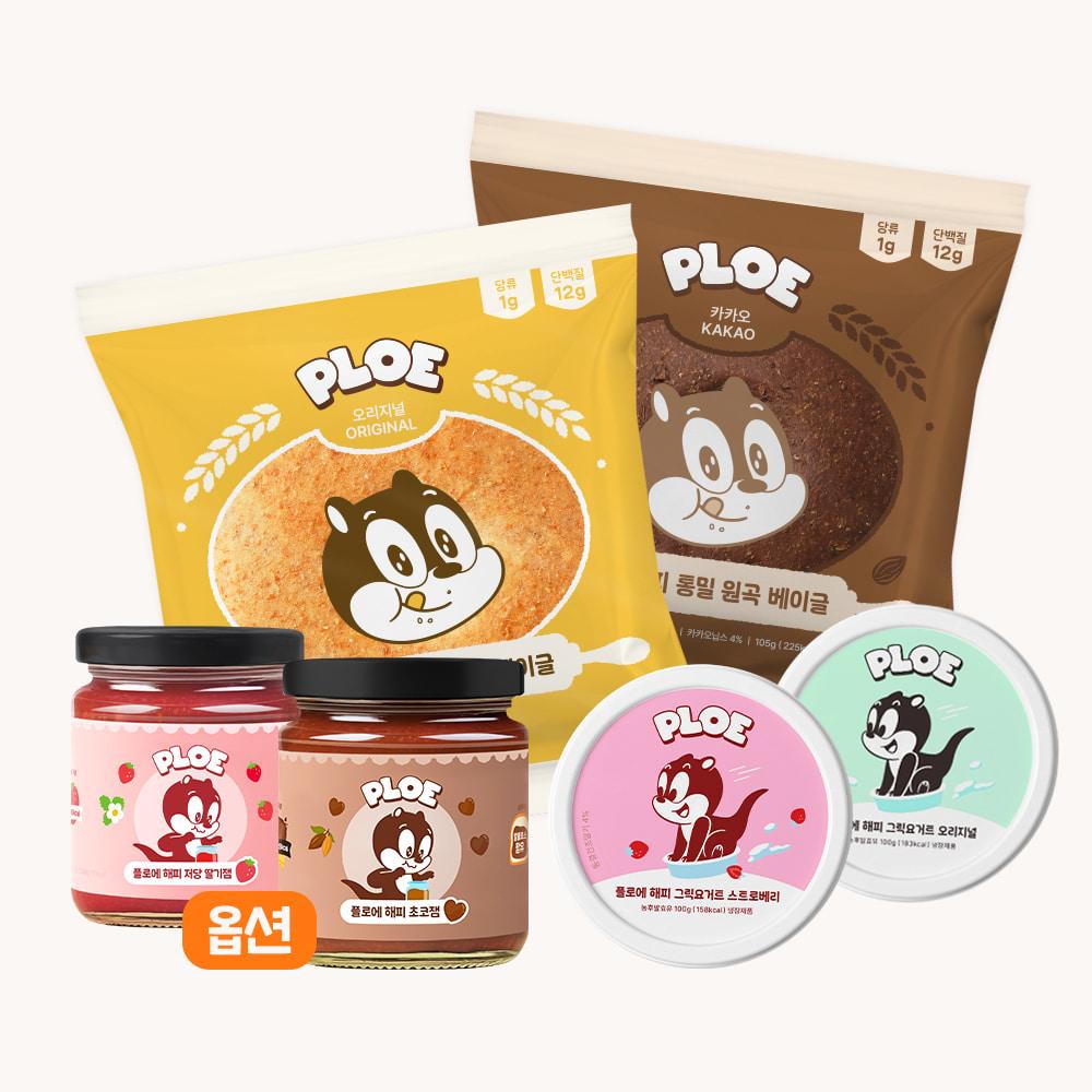 플로에 한끼 식단 SET (베이글+그릭요거트)