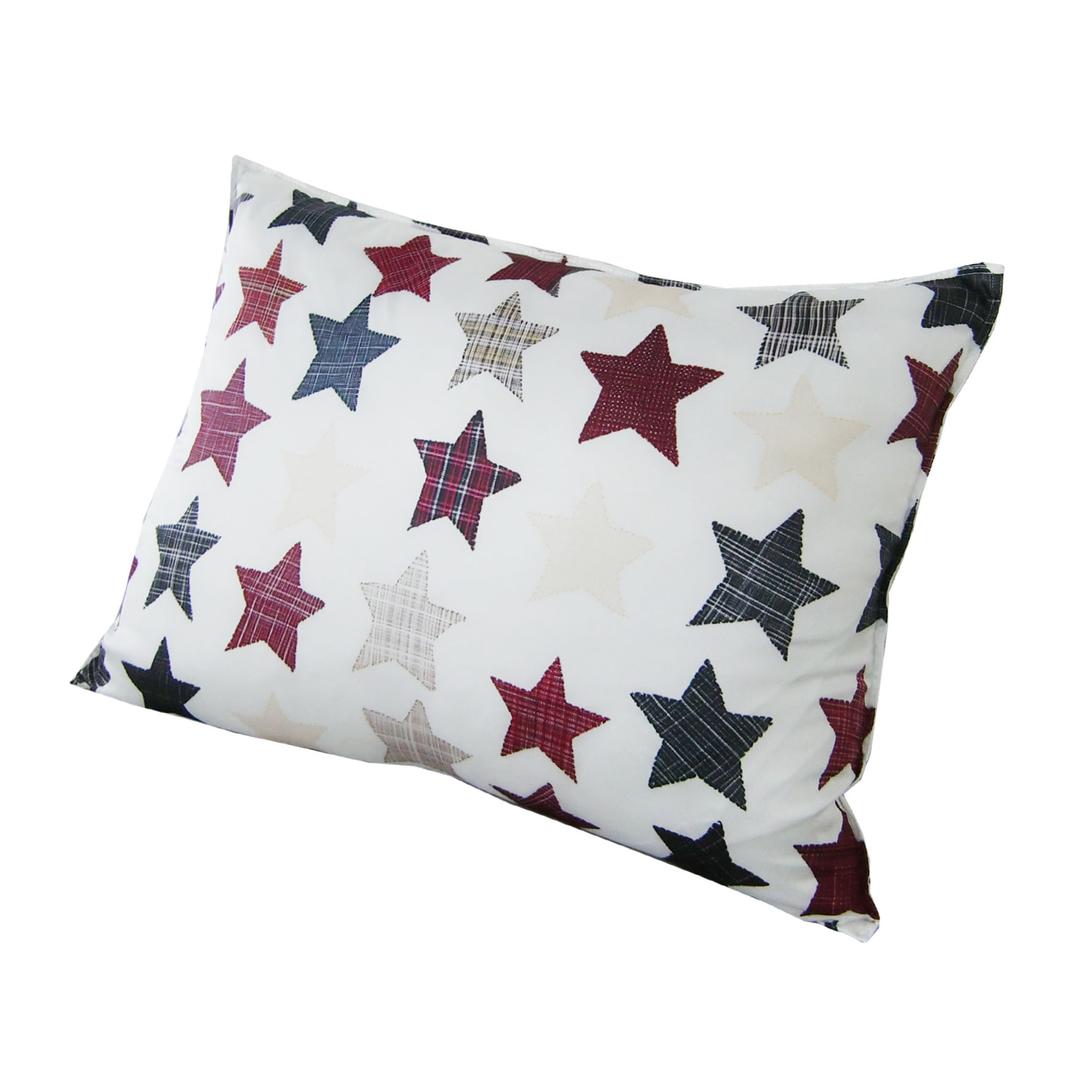 Patchwork Stars Pillowcase