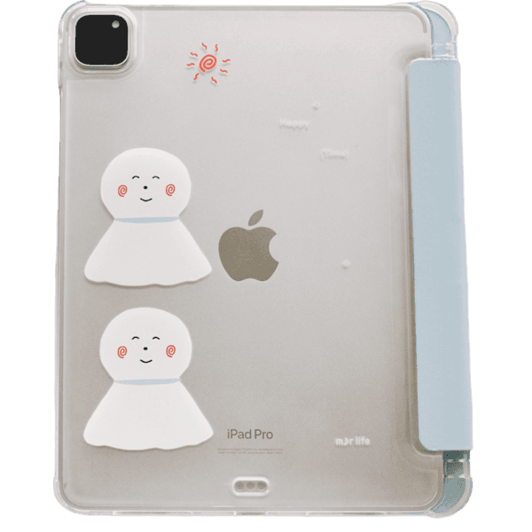 [ipad, galaxy tab case] 매일 매일 맑음! (접이식)