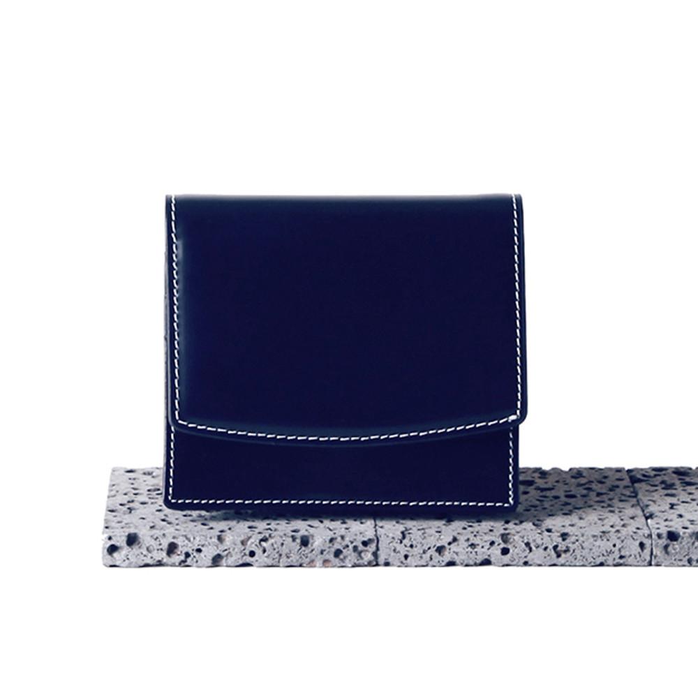 그레이그레이 기와 지갑 네이비 Kiwa Wallet Navy
