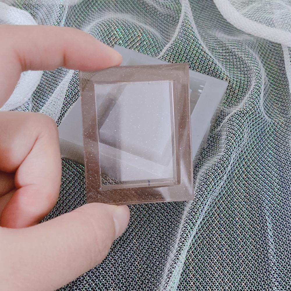 레진공예) 사각 프레임 쉐이커 레진 수제 몰드 / 사각형 쉐이커 몰드  /  photo frame resin shaker mold