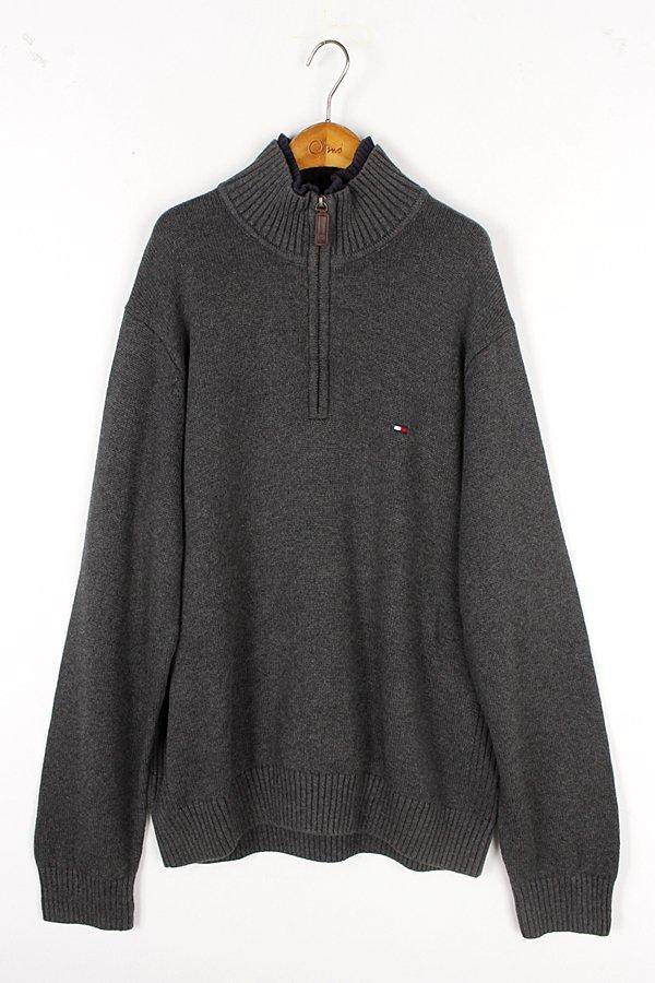 TOMMY HILFIGER 타미힐피거 하프 집업 니트 MAN_L