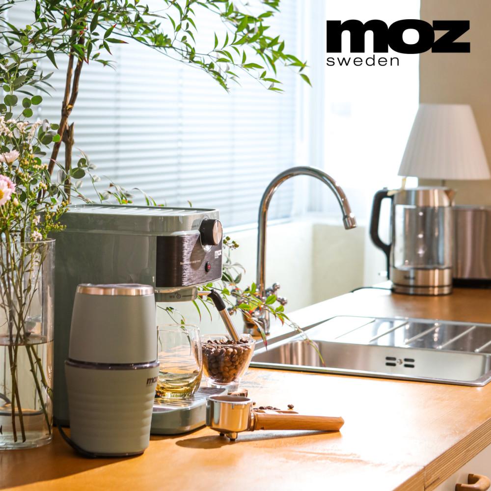 모즈스웨덴 가정용 원두 커피머신 커피포트 에스프레소머신 20BAR DMC-1400