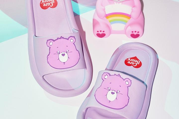 케어베어 튜브 슬리퍼 아동 층간소음 실내화 사무실 슬리퍼 2color 4size