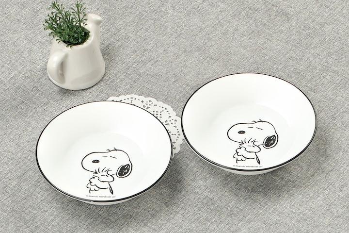 스누피앤찰리에디션 앞접시 2P