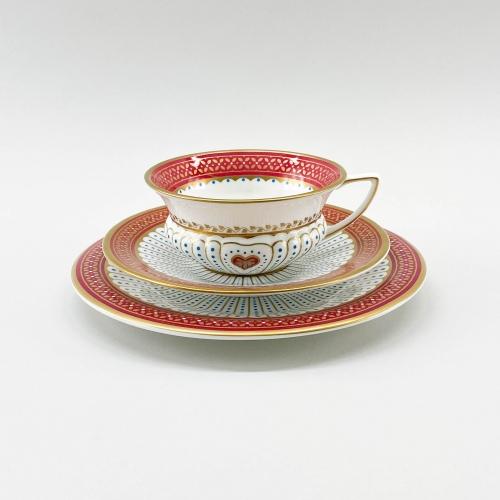 웨지우드 퀸 오브 하트 티 트리오 (1000008970)