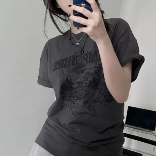 [3리오더] 와이드 반팔 빈티지 티셔츠 Loose Short-Sleeved T-Shirt