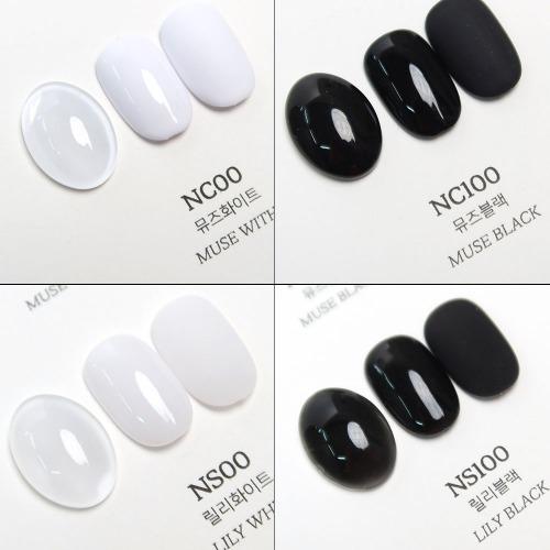 피오떼 블랙&화이트 일반시럽젤 단품