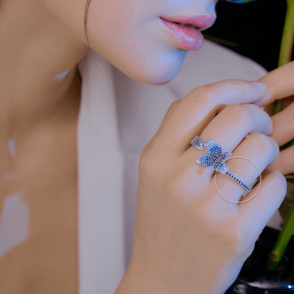 리브로 반지 (실버)