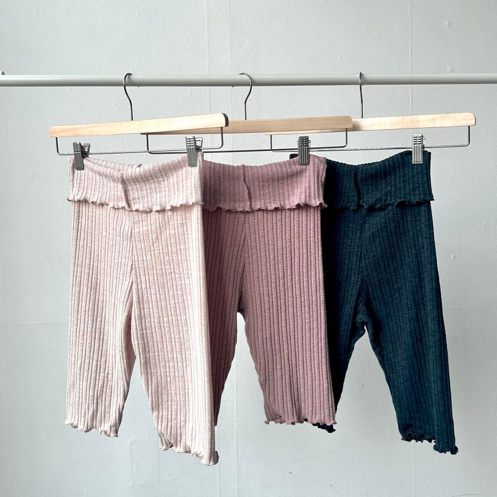 위캔발레 프릴 니트 웜업 팬츠 발레땀복 발레바지