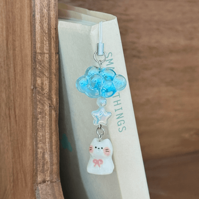 보름스튜디오 테루테루보즈 날씨요정냥 키링