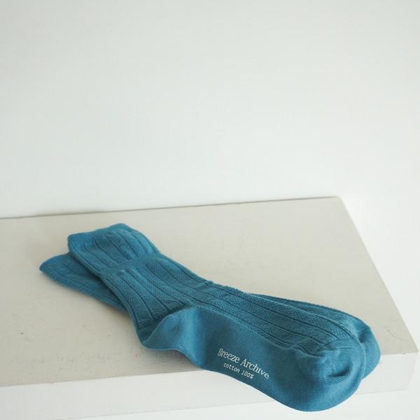 Two-Way Cotton Socks - blue