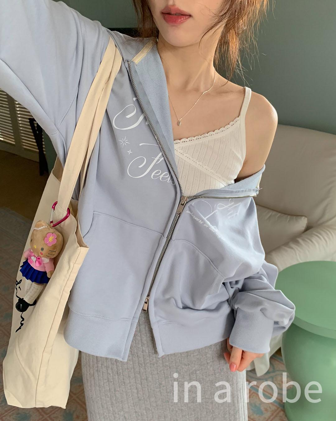 인어로브 (민소당일) 에제다이어리 팅커벨 레이스 나시 (6color)