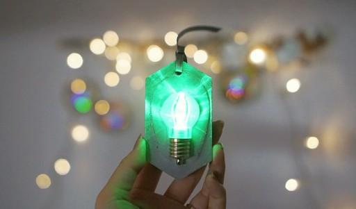 반짝반짝 레인보우 LED 석고방향제