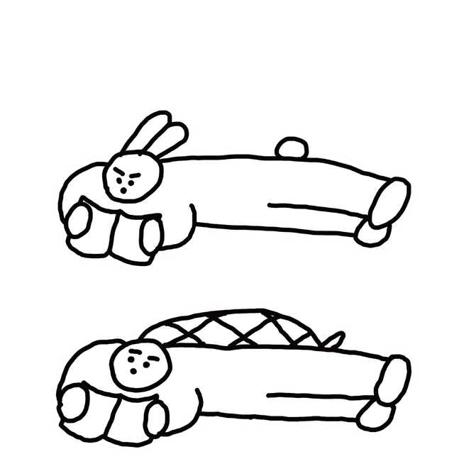 [68개의 책갈피] RABBIT AND TURTLE(토끼와 거북이) · INAPSQUARE