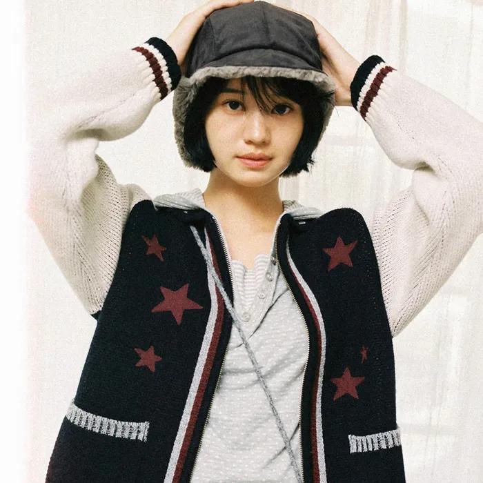 SUEDE TROOPER CAP [CHARCOAL]