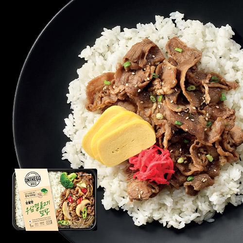 [온더고] 숯불향 우삼겹불고기덮밥 290g