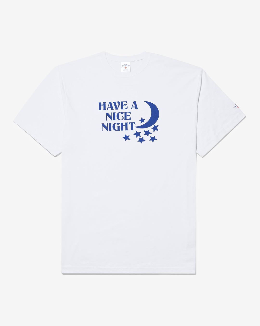 Night Tee - White / XS