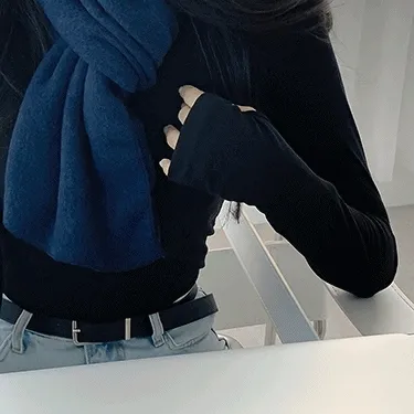 [1+1할인/5000장돌파] 포근하고 부드러운, 소프트 무지 머플러 목도리