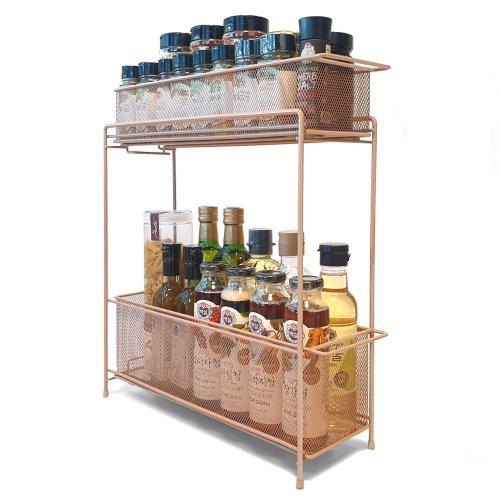 2단 다용도 슬라이딩 선반