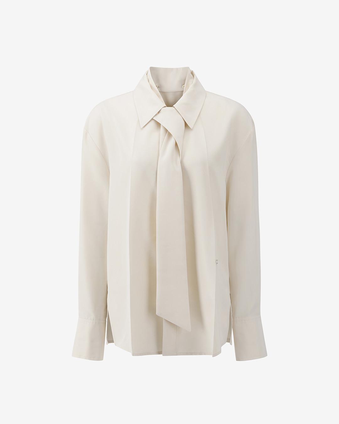 TIE-WRAPPED SHIRT_IVORY