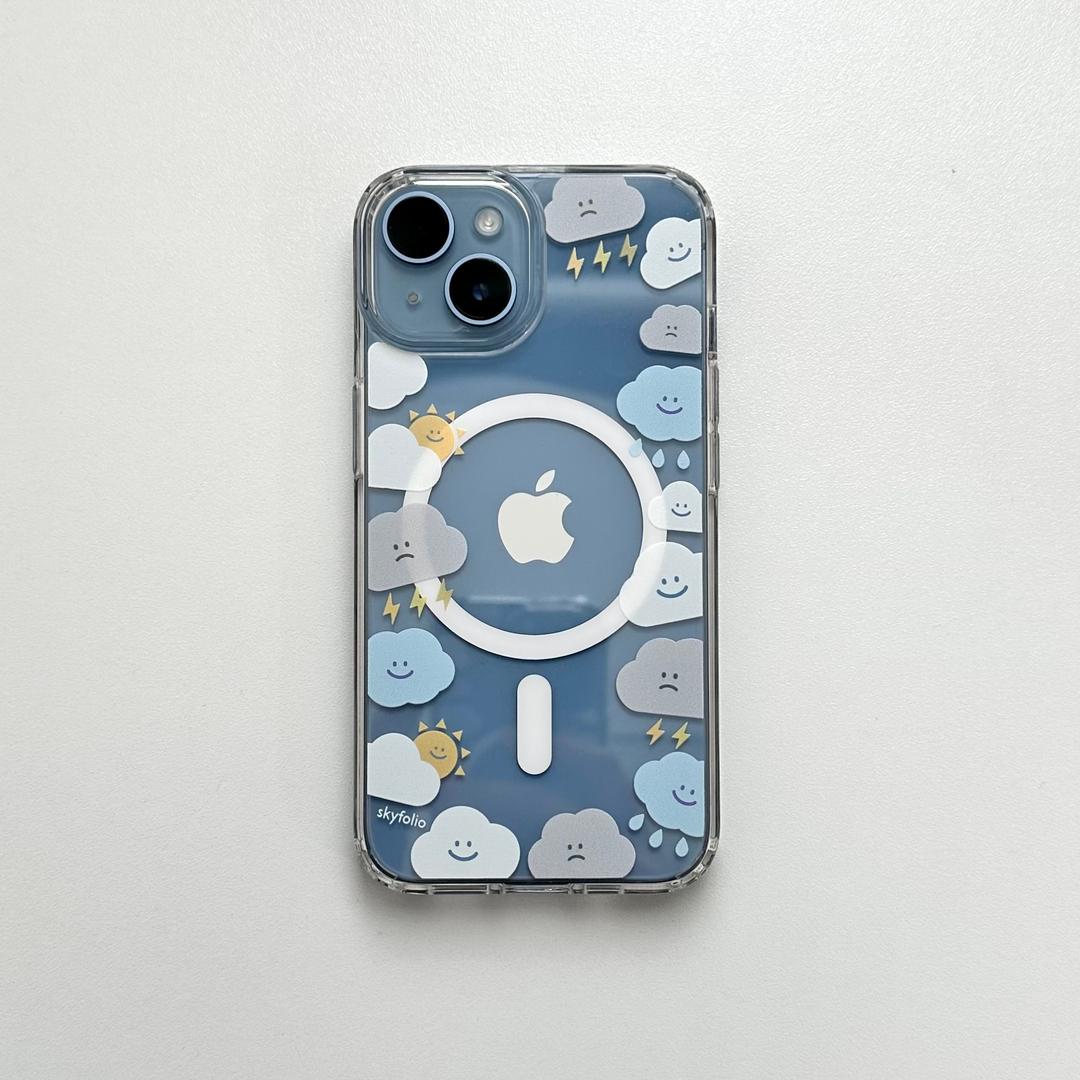 구름와글 맥세이프 젤하드 폰케이스